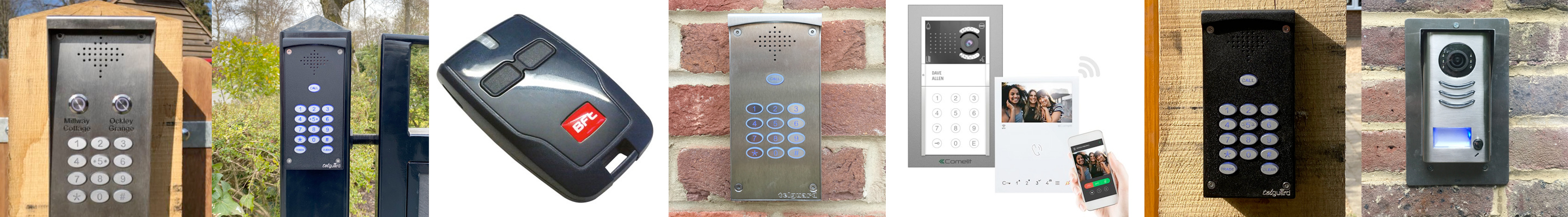 Access control devices from Gatehouse Security, Haywards Heath, West Sussex