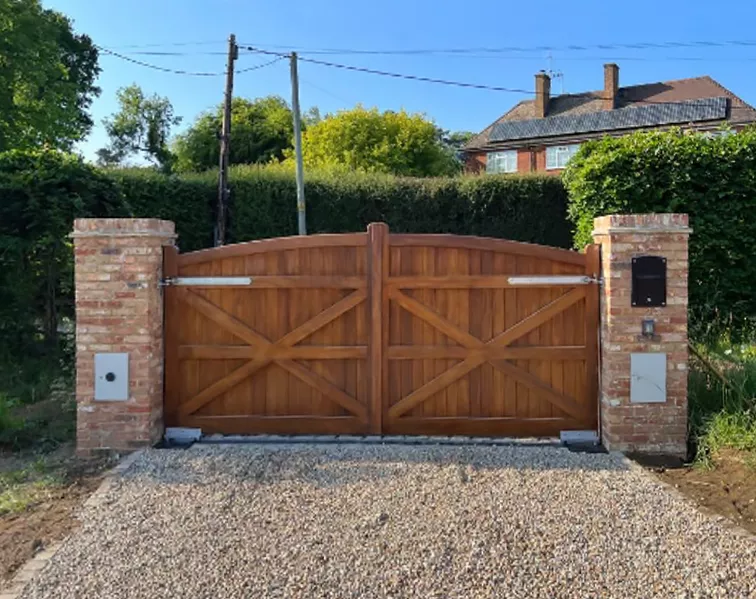 Electric gates from Gatehouse Security, Haywards Heath, West Sussex